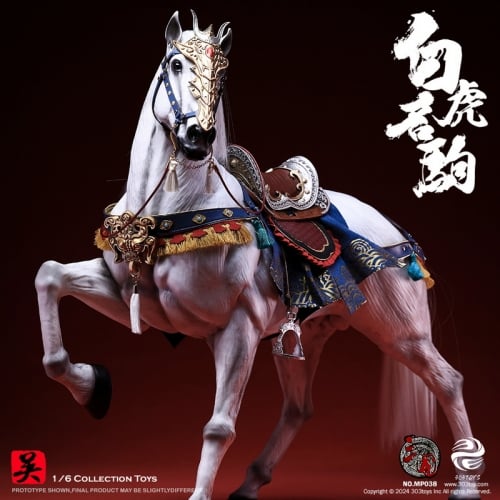 【Pre-order】303TOYS MP038 1/6 THREE KINGDOMS Zhou Yu's Horse - White Tiger