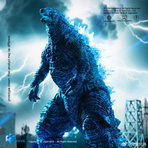 【Pre-order】Hiya Exquisite Basic Godzilla vs Kong: The New Empire - Godzilla (Blue Ver.)