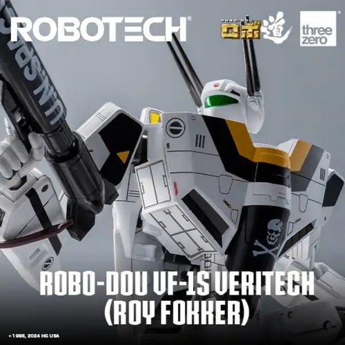 【Pre-order】Threezero 3Z0305 ROBO-DOU Robotech VF-1S Veritech Roy Fokker