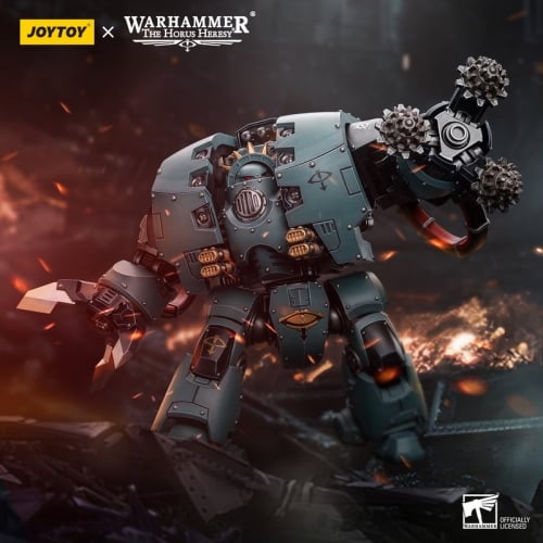 【Pre-order】Joytoy Warhammer 40K J9985 1/18 Warhammer "The Horus Heresy" Sons of Horus Leviathan Dreadnought with Siege Drills