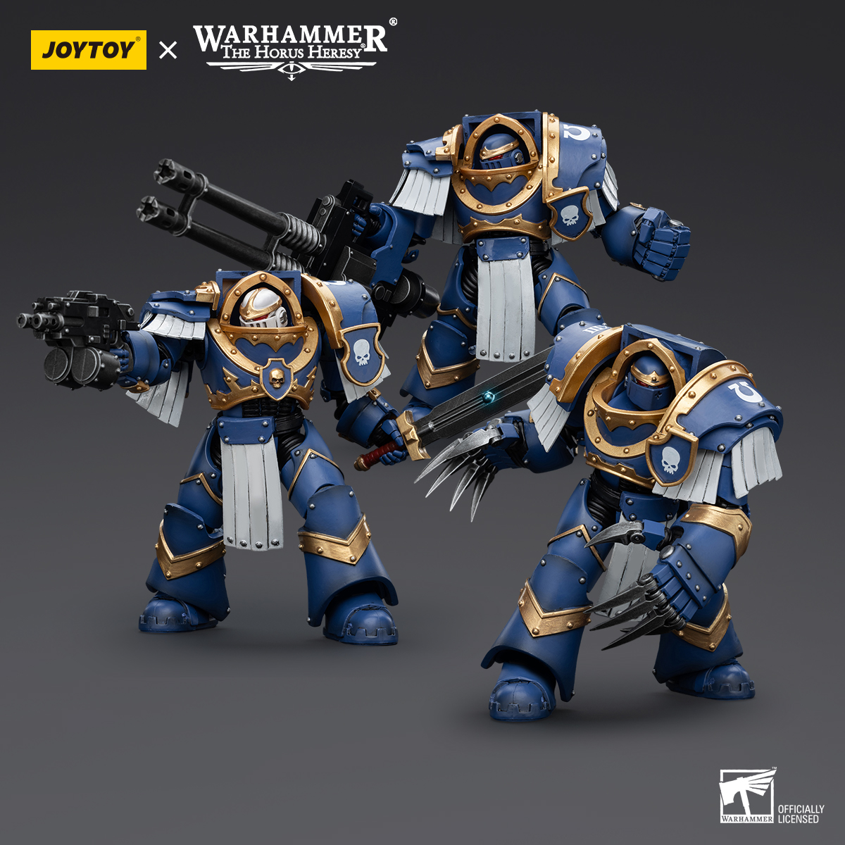 JoyToy 1/18 Warhammer "The Horus Heresy" Uitramarines Cataphractii Terminator Squad Reprint