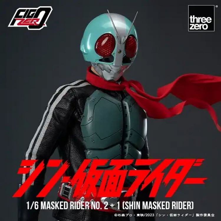 Threezero FigZero 1/6 3Z0678 Masked Rider No.2 & Shin Masked