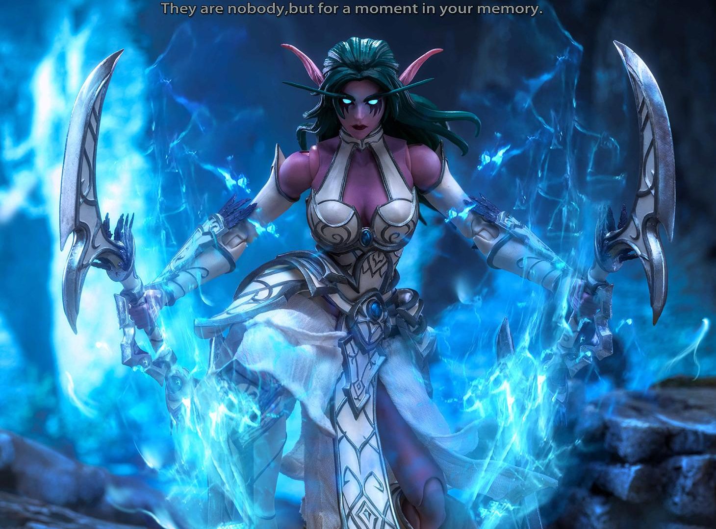 GREYKNIGHT 1/10 Guardian Of The Horde-09 Queen of the Moon World of Warcraft Tyrande Whisperwind