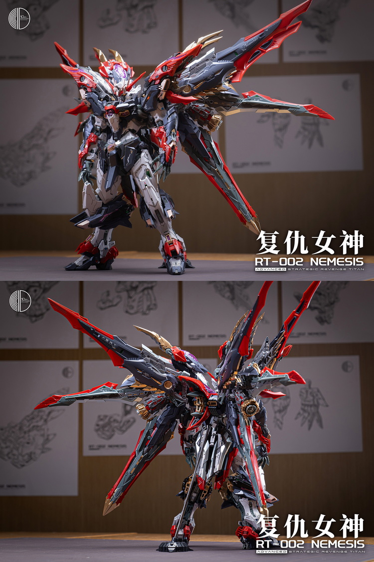 HiPlay Infinite Nova 1/100 Nemesis Modellbausatz - Mecha-Roboter Sammlerfigur