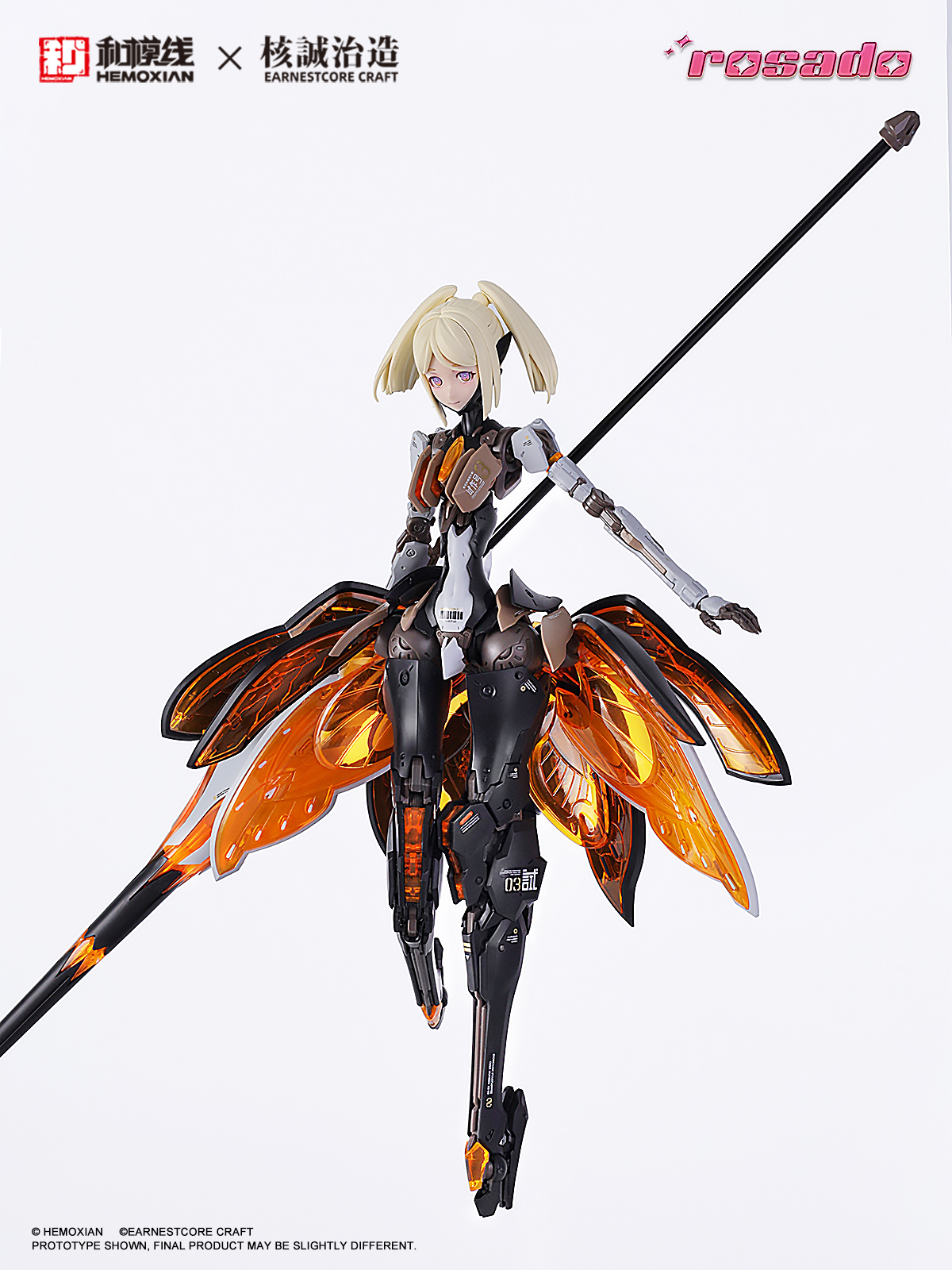 HEMOXIAN X Earnestcore Craft RS-03 ROSADO Star Lily MK3
