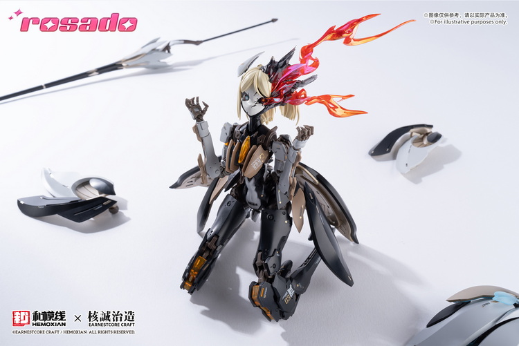 HEMOXIAN X Earnestcore Craft RS-03 ROSADO Star Lily MK3