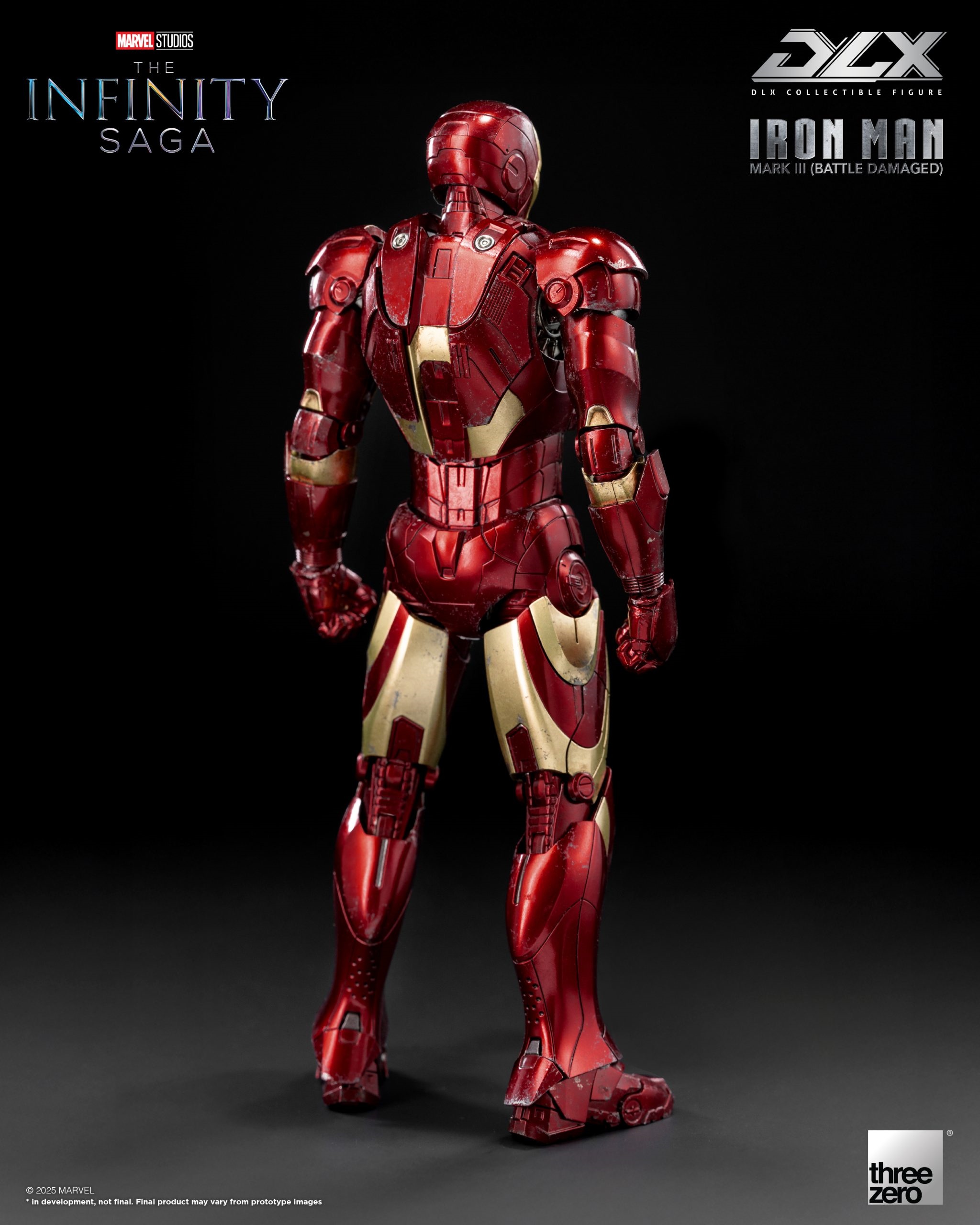 Threezero DLX The Infinity Saga Man Mark 3 (Battle Damaged 