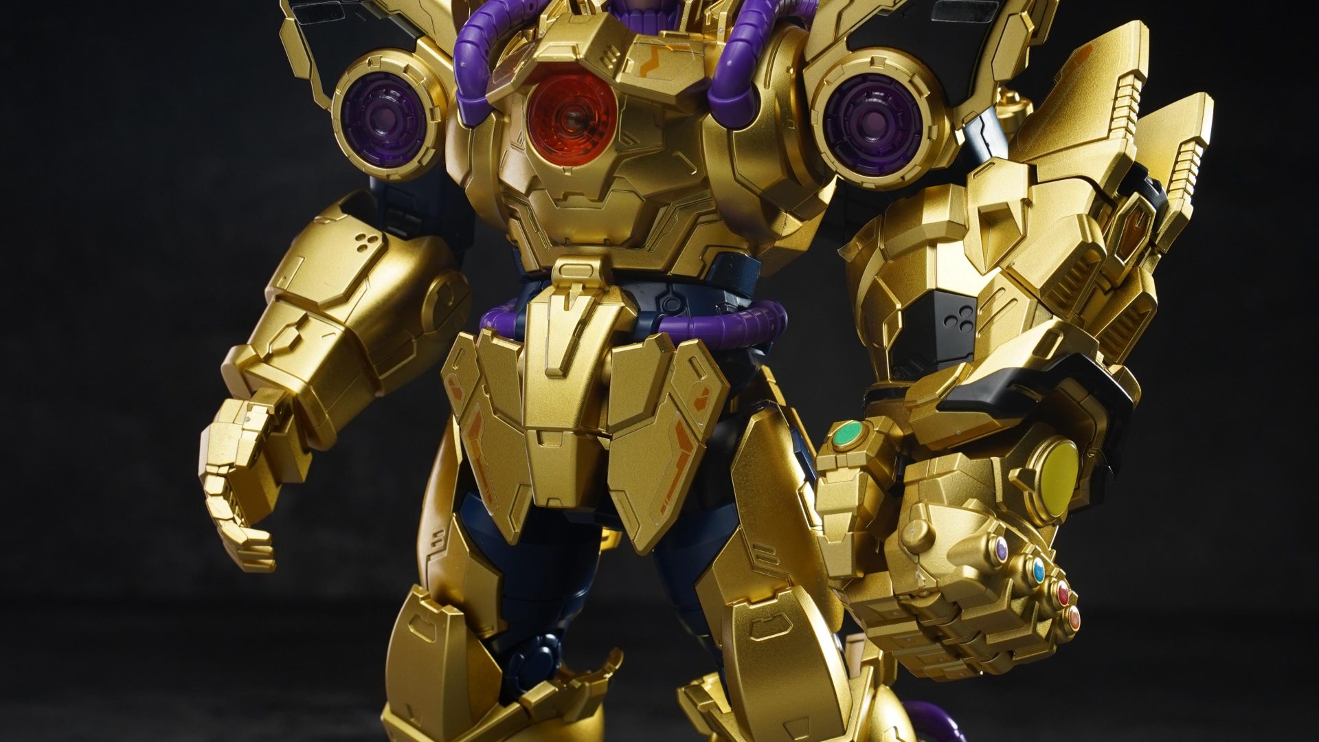 KEEPPLEY 73054 Super Star Edition's first Marvel mecha Thanos