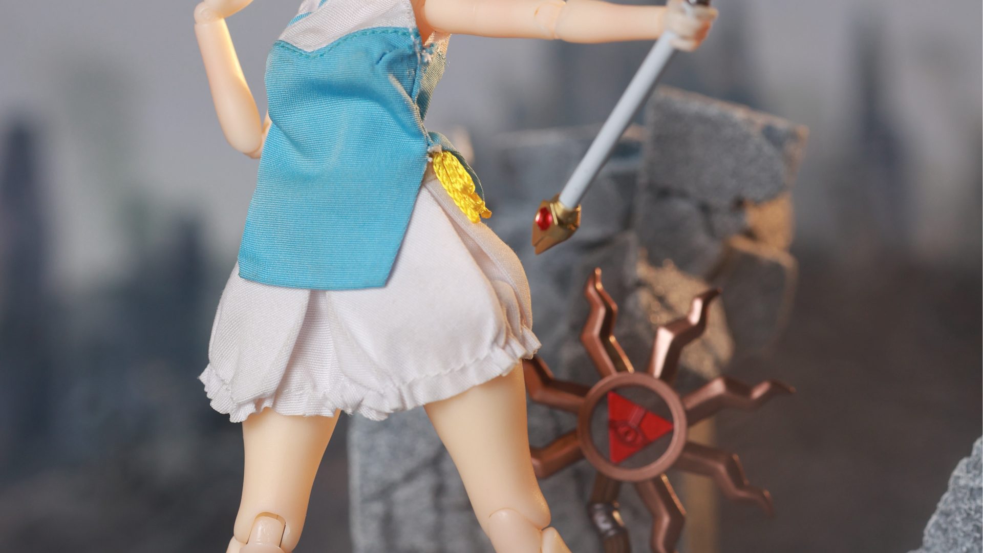 MANATEE INDUSTRY 1/12 MI-01 DESKTOP WARS INANNA Blue Hair