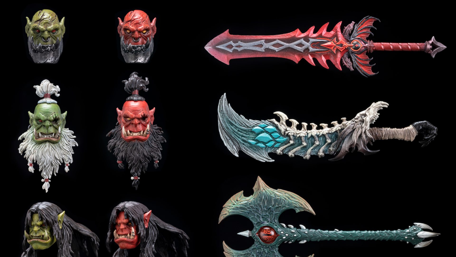 Mety toyz Adventurer World Orc Tribe Accessory Pack