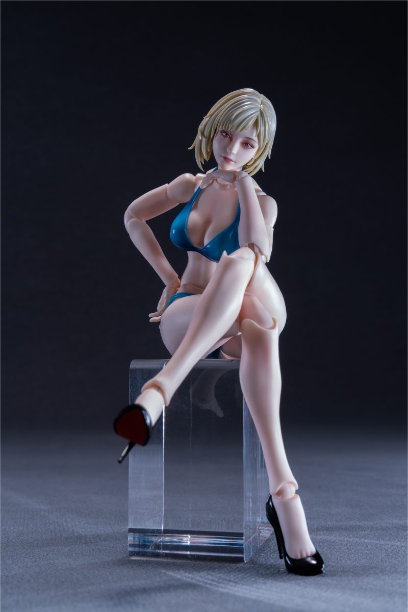 Romankey UMS004C 1/12 Highly Articulated Female Body Mia Painted Version