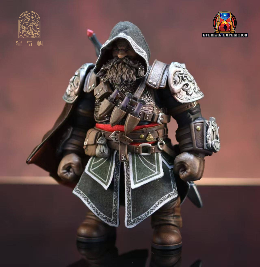 Star and Sail Studio 1/12 Eternal Expedition Series Dwarf Assassin Verdred Anvil