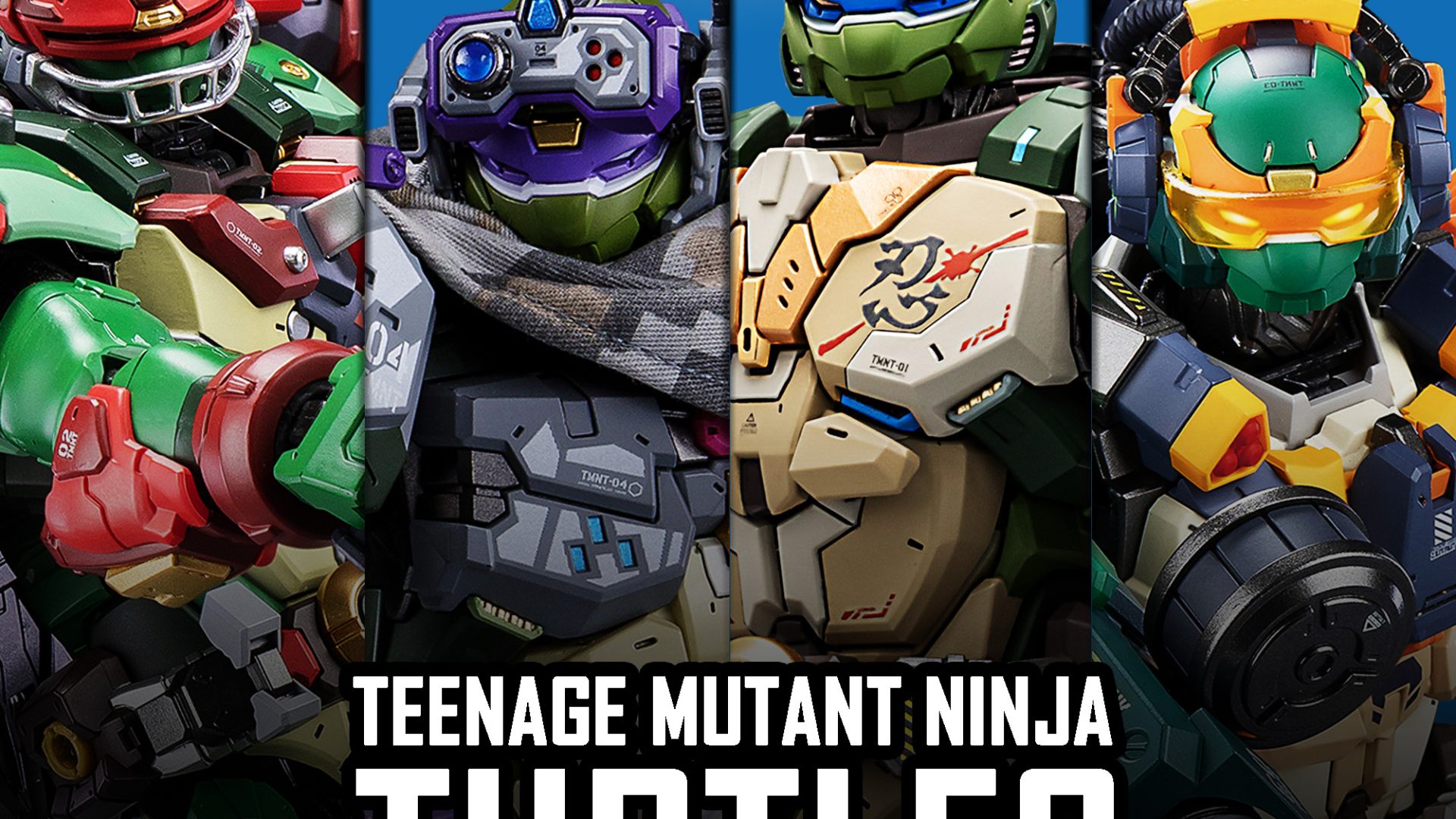 HEATBOYS Teenage Mutant Ninja Turtles Leonardo Raphael Michelangelo Donatello Set of 4