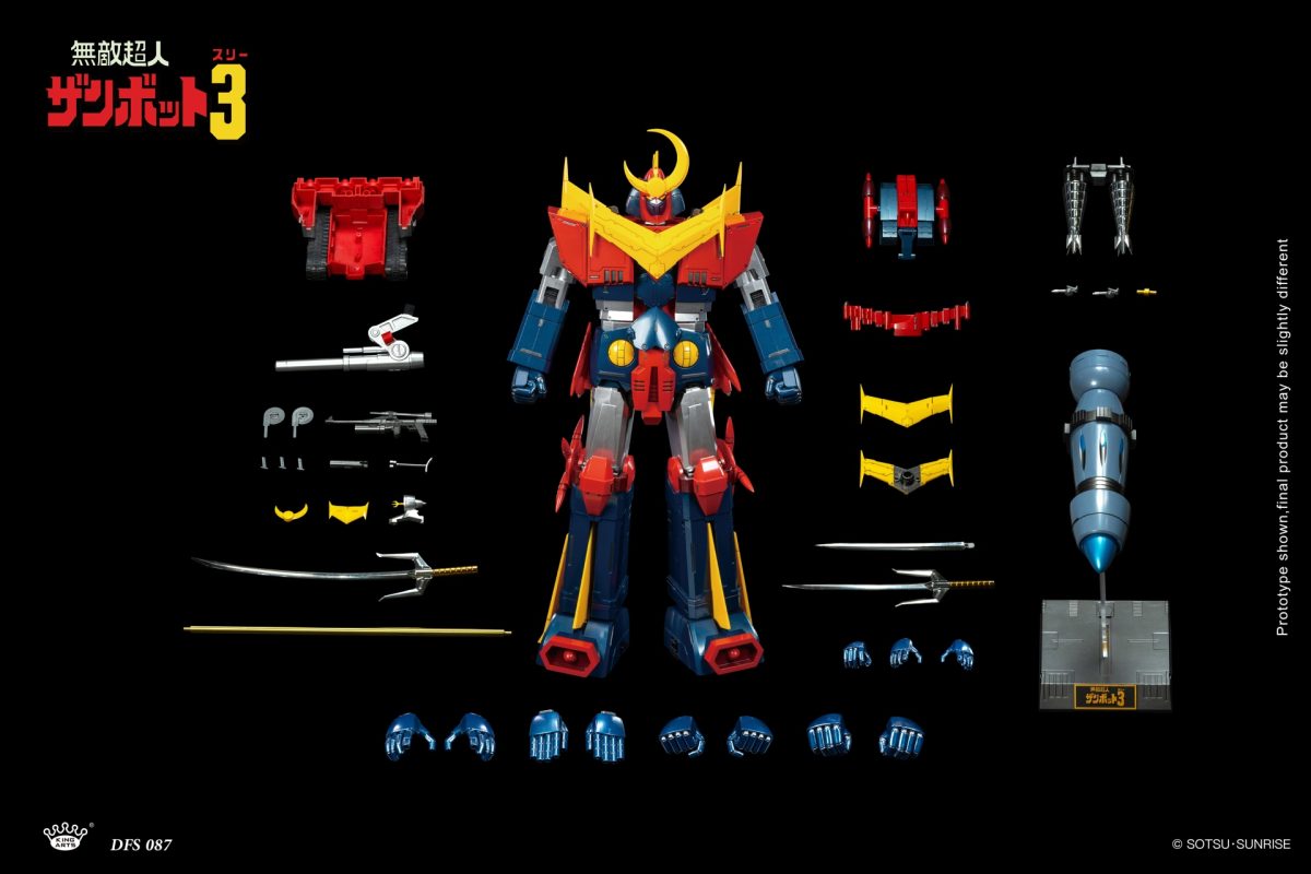 King Arts DFS087 Super Machine Zambot 3 - Bombusbee