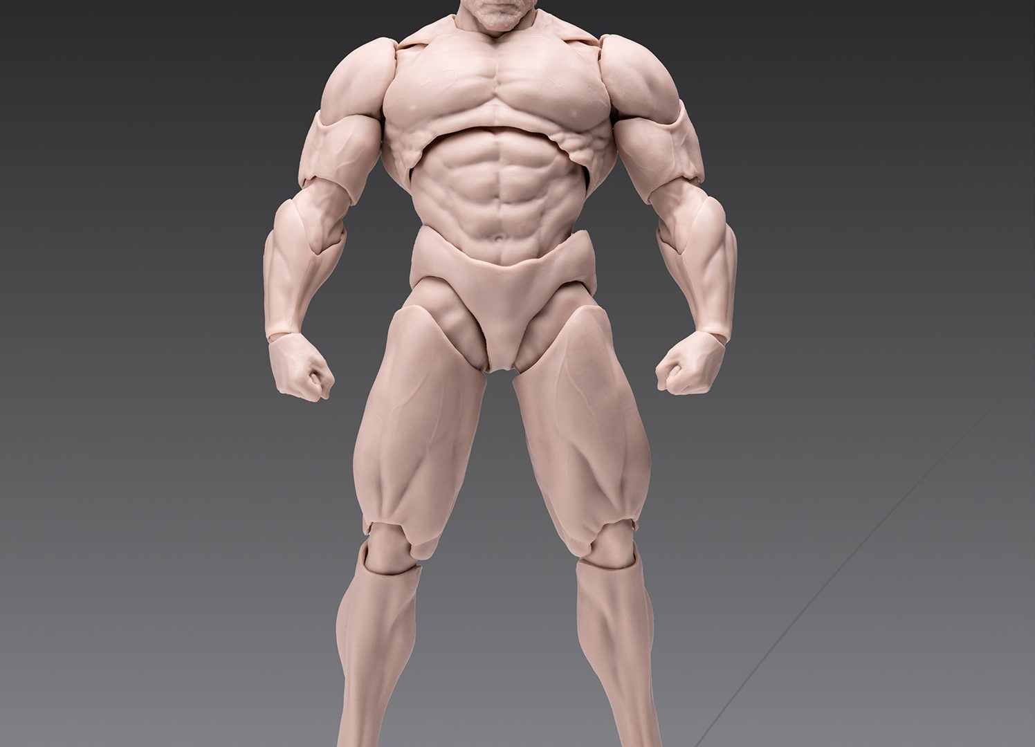 Inart Morfig Blank Male Body 1/12 Action Figure White Skin