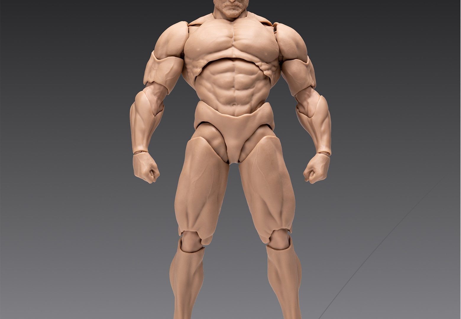 Inart Morfig Blank Male Body 1/12 Action Figure Yellow Skin