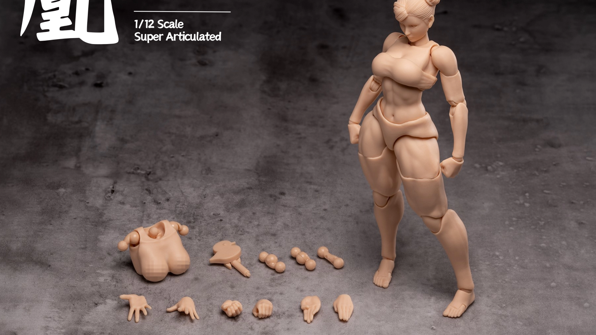 WHALE WORKS WW01 1/12 ARIA Female Body