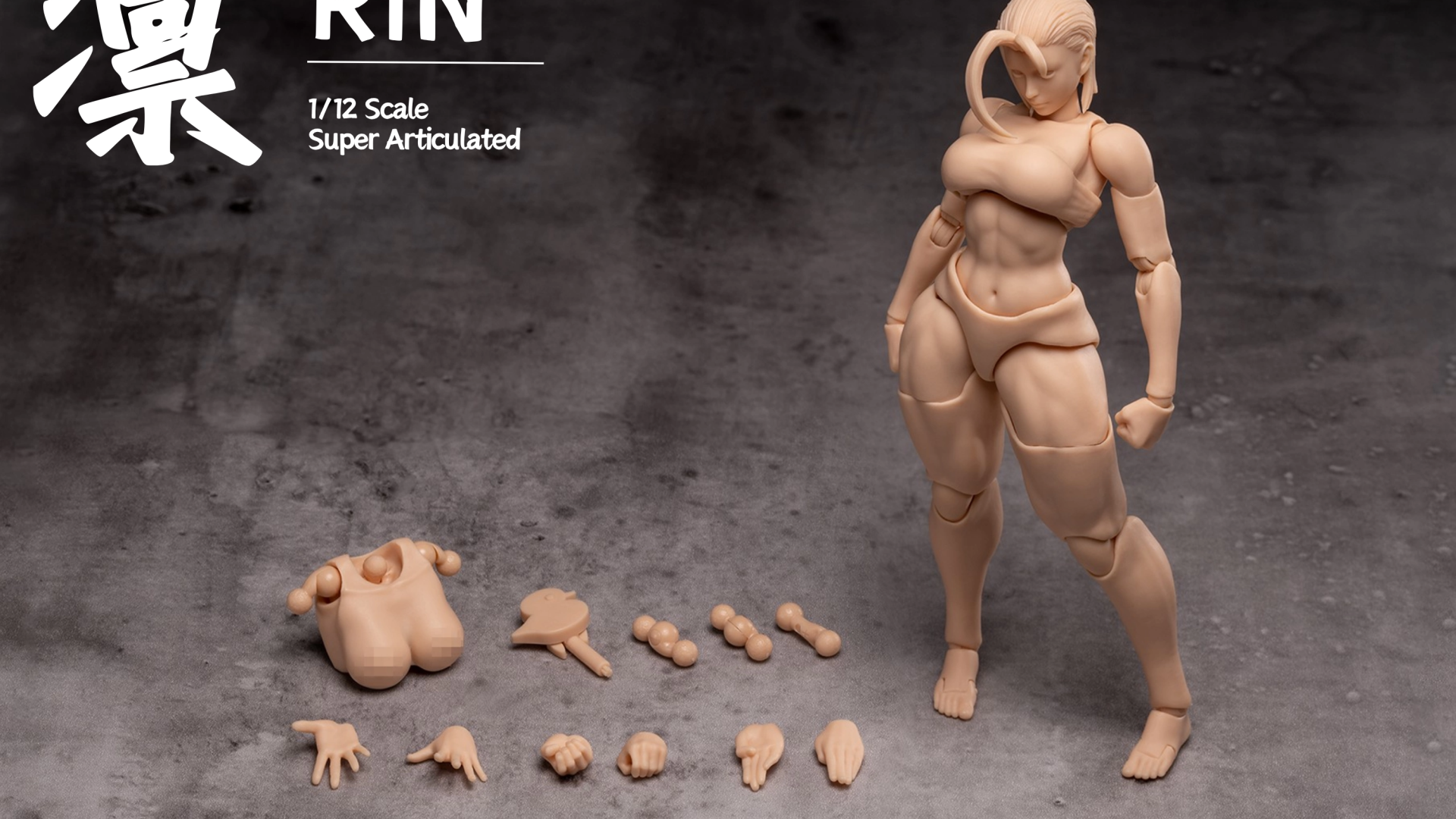 WHALE WORKS WW02 1/12 RIN Female Body