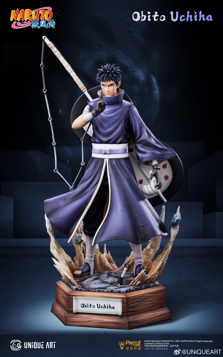 Figurine Naruto Shippuden - Obito Uchiha (Tobi) - PVC - Collection Anime (Neuf)