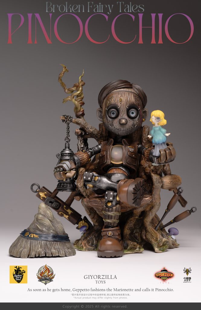 GIYORZILLA TOYS A001 1/6 Broken Fairy Tales Pinocchio - Bombusbee
