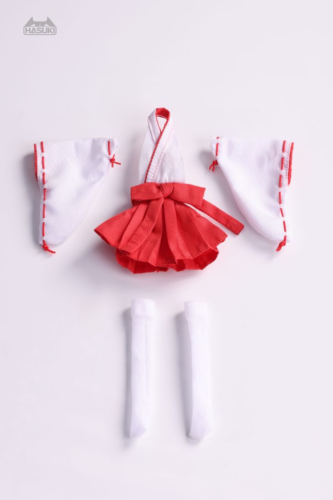 HASUKI CS019 1/12 Miko Outfit Set- Bombusbee