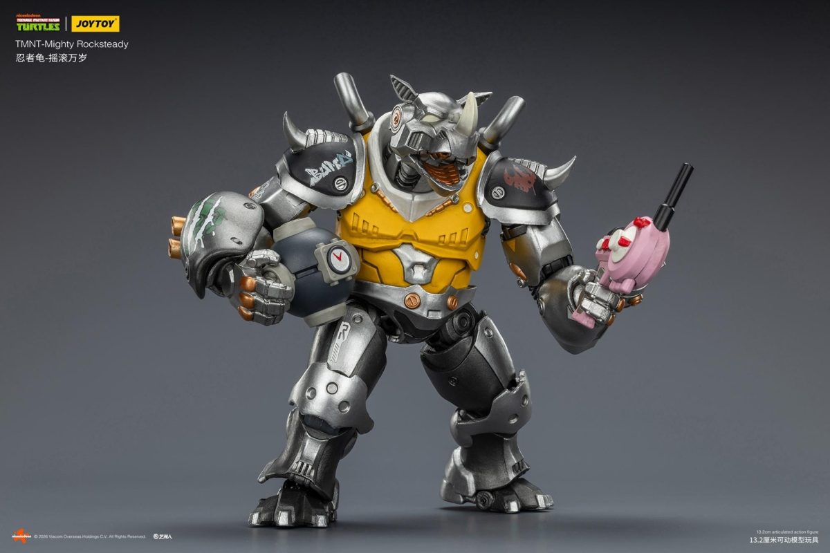 JoyToy JT03394 1/18 TMNT-Mighty Rocksteady- Bombusbee