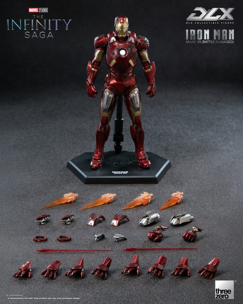Threezero 3Z0969 Marvel Studios: The Infinity SagaDLX Iron Man