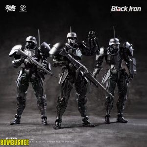 Skull Toyz X Snake 1/12 Black Iron Classic Version B – Three-Man Squad