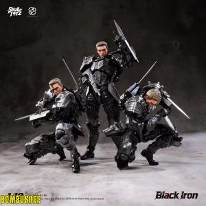 Skull Toyz X Snake 1/12 Black Iron Cyber Edition B – Three-Man Squad