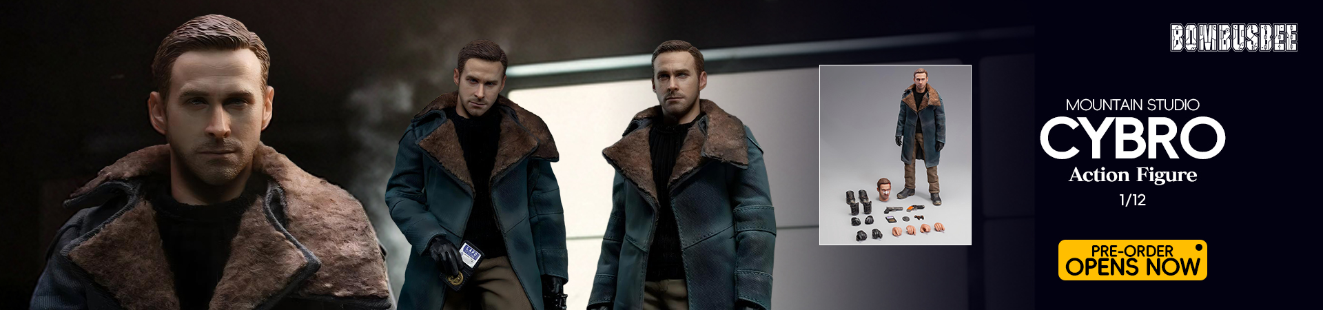 Mountain Studio 1/12 Cybro Action Figure