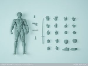 Chiye Studio 1/12 David Male Body Action Figure Grey Skin Ver.