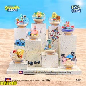 ZANYLAB SpongeBob SquarePants Bikini Bottom Desk With A Sea View Blind Box Set of 8