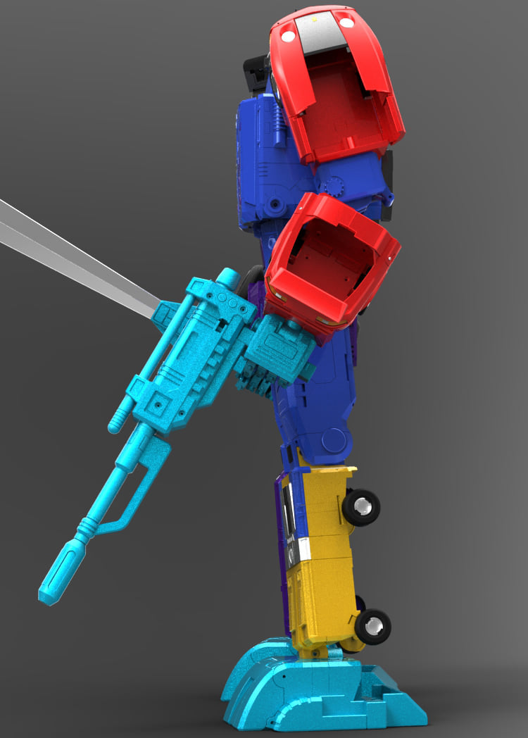 Premium X-Transbots MX-12BG2 Gravestone Trailer | Bombusbee