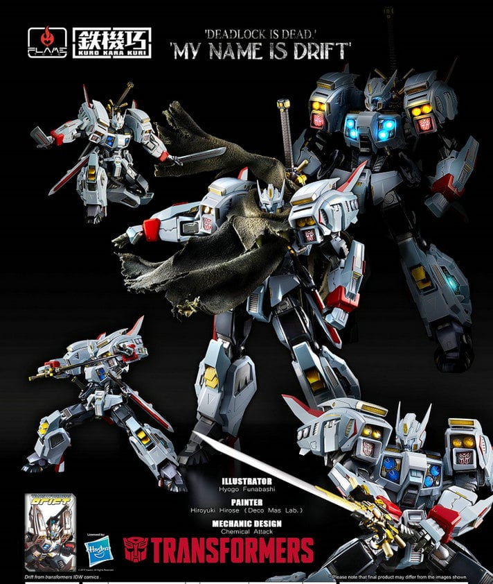 Sentinel Flame Toys Kuro Kara Kuri Drift Reissue | Bombusbee