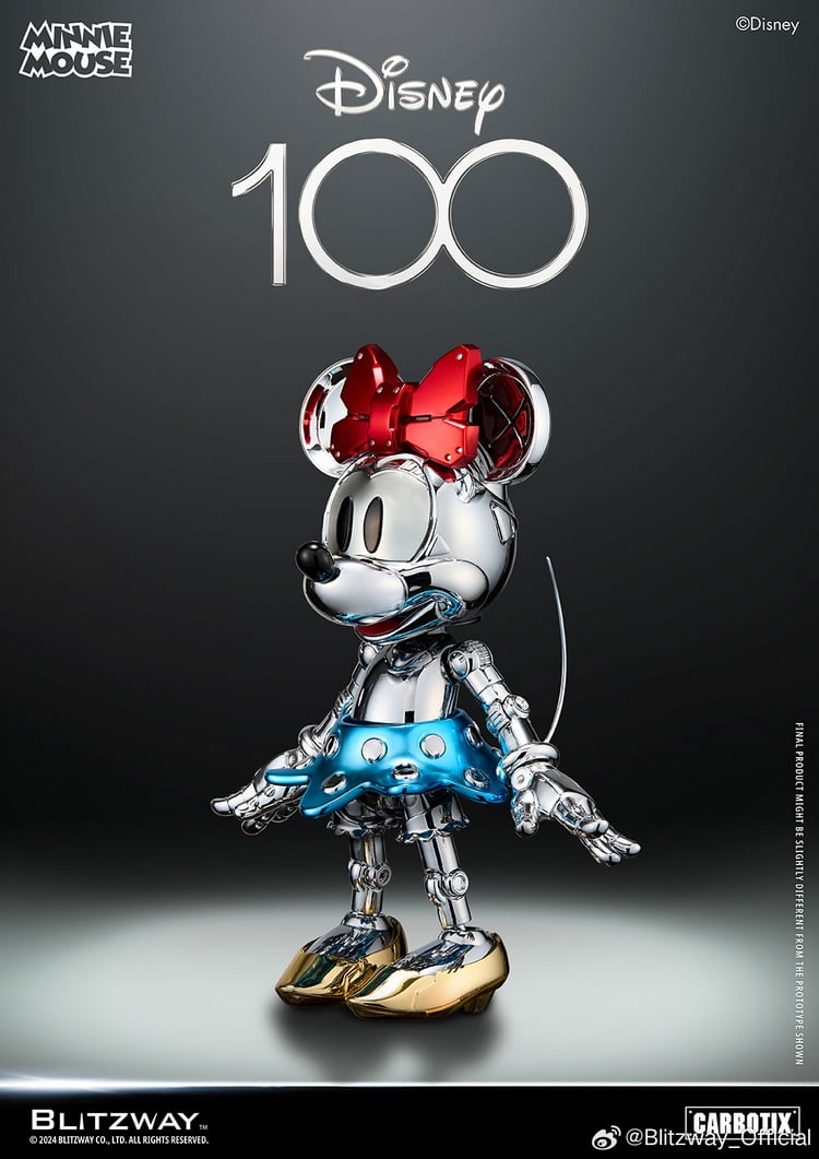 BLITZWAY CARBOTIX Disney Mickey Mouse Painted movable figure