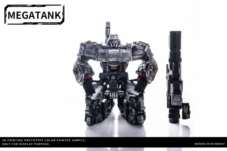 Megatank MT01B Monocrat Tank – DECEPTICONS Mega Tron – Alloy & PVC Action Figure, NEW IN BOX