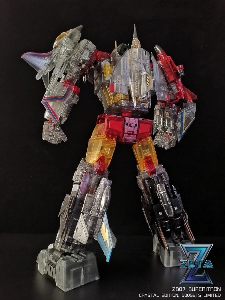 Zeta Toys ZB-06 Metallic Superitron (AKA Superion) - YouTube