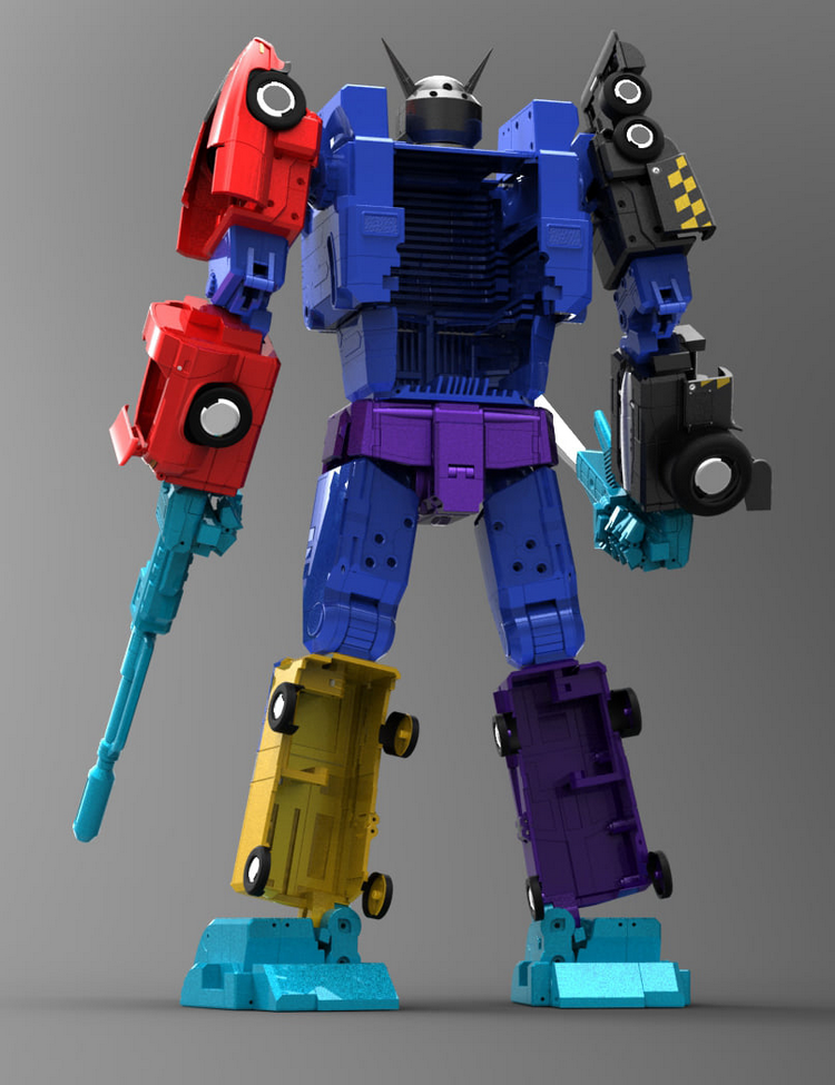 Premium X-Transbots MX-12BG2 Gravestone Trailer | Bombusbee
