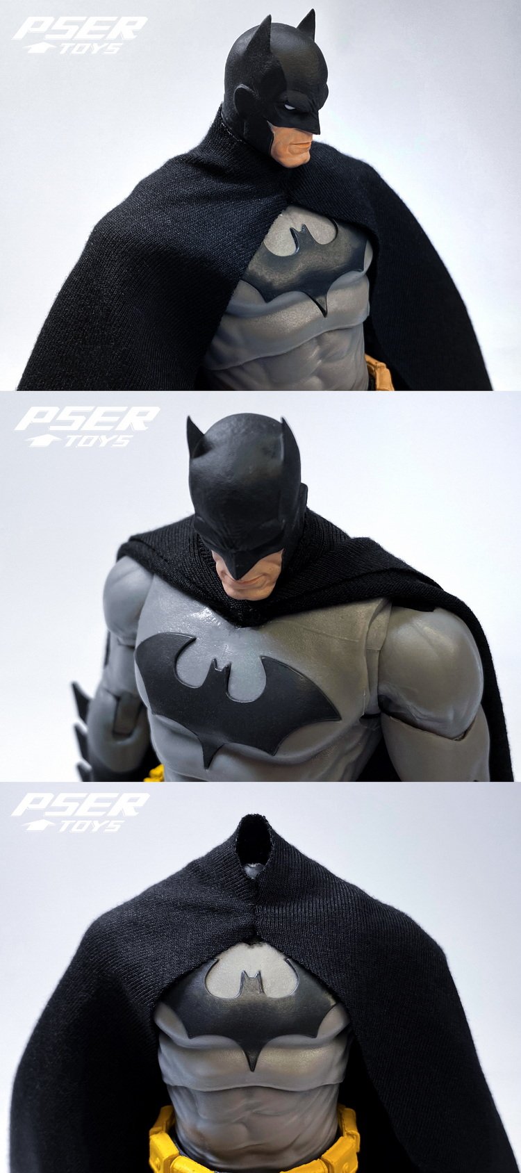 PSERTOYS 1/12 バットマン PSERTOYS 1/12 skala figurka kolekcjonerska Batman mroczny