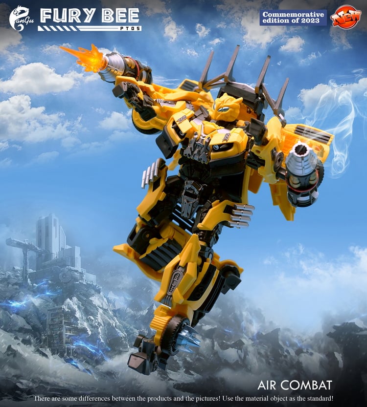 Pangu Toys PT-05 Furry Bee | Transform Your Playtime | Bombusbee