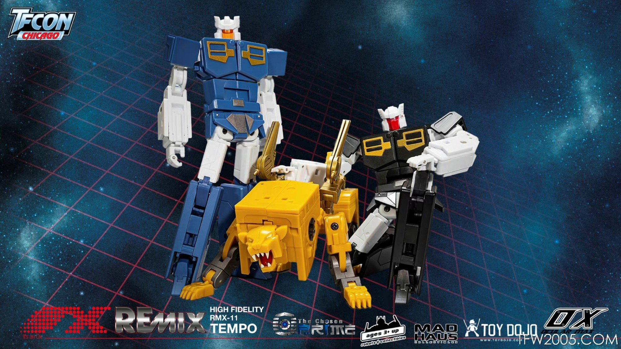 Original Ocular Max OX RMX-11 Tempo Steeljaw | Bombusbee