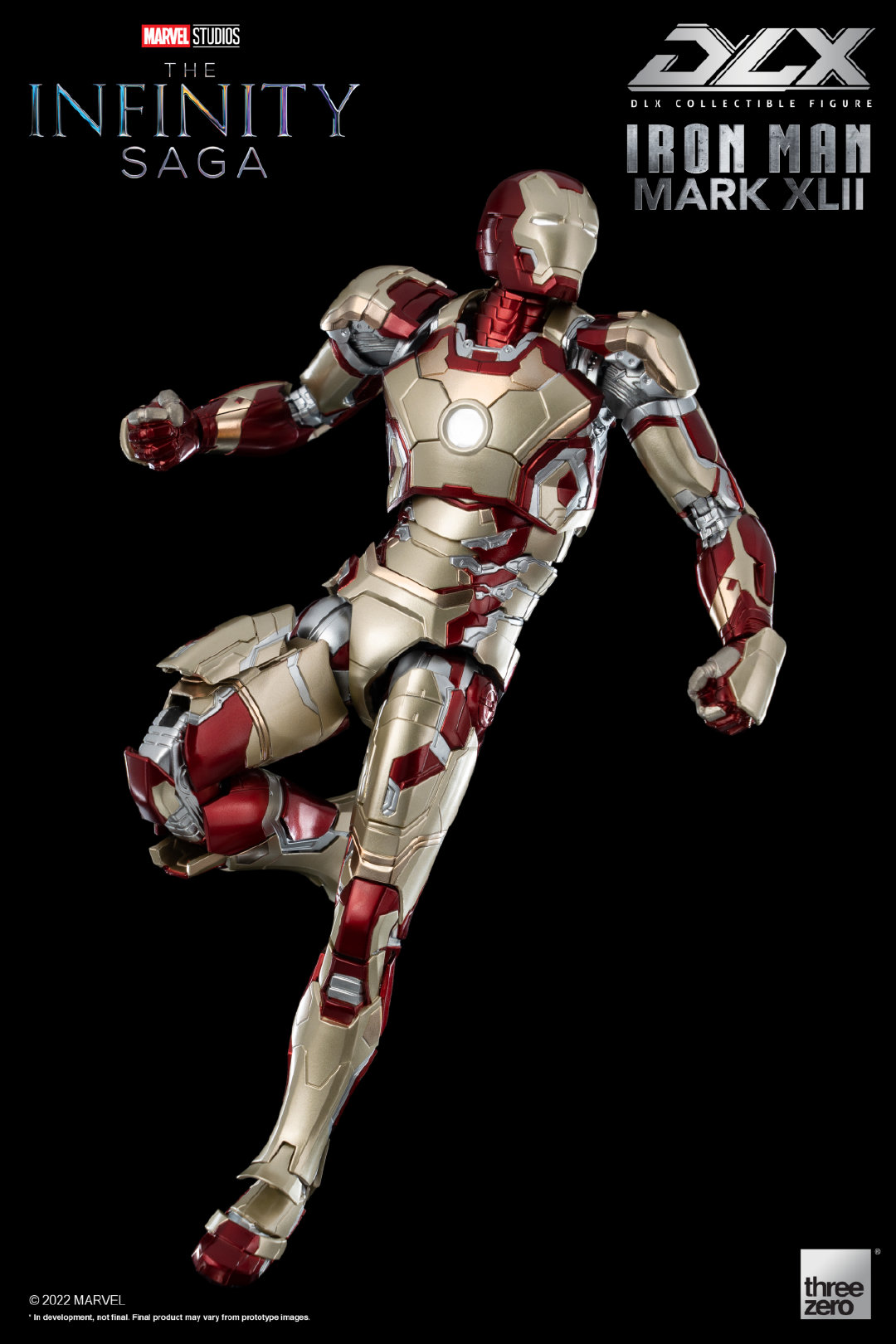 threezero アイアンマンマーク3 マーベル・スタジオ: インフィニティ・サーガDLX アイアンマン・マーク