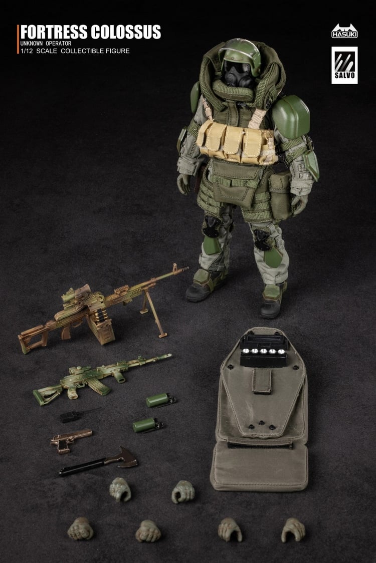 Salvo Series Black Ops SA02 Fortress Colossus 1/12 Scale