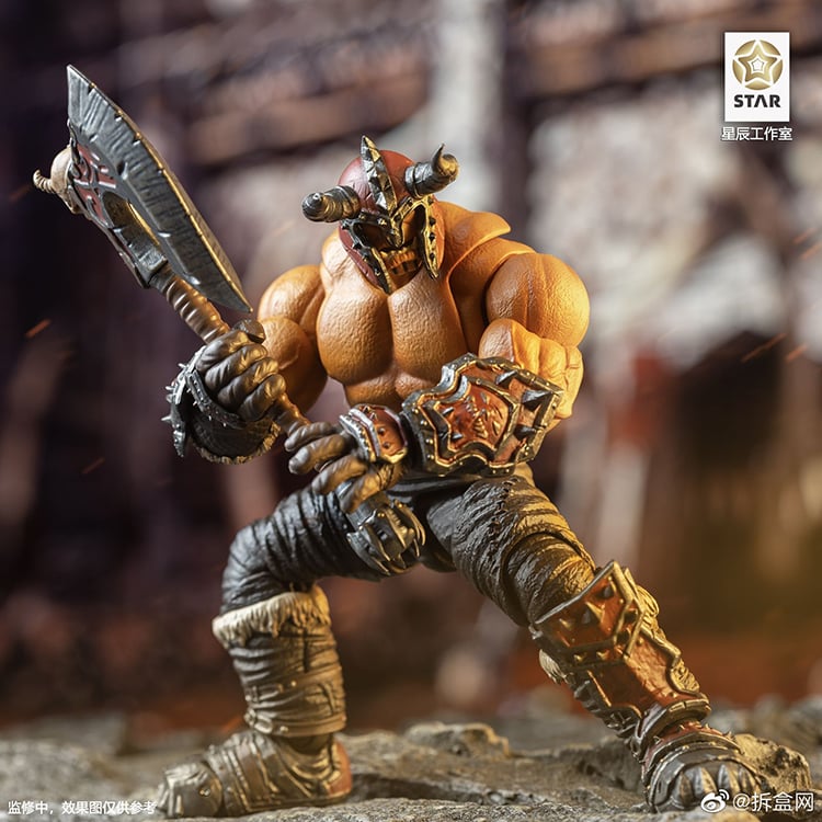 Star studio 1/12 Ancient War wave 1 Orc Body and Custom Kit