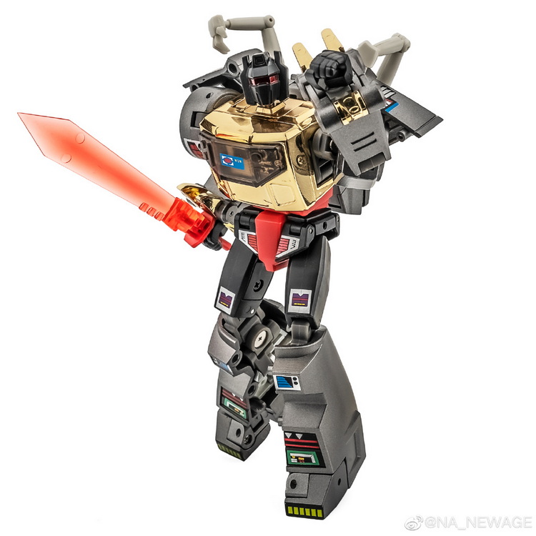 thumbnail image 2 of Sword Sticker Clear Chest Cover Upgrade Kit For NewAge H44 Ymir NA Grimlock – 3D DIY, PVC, 2022 2 of 5