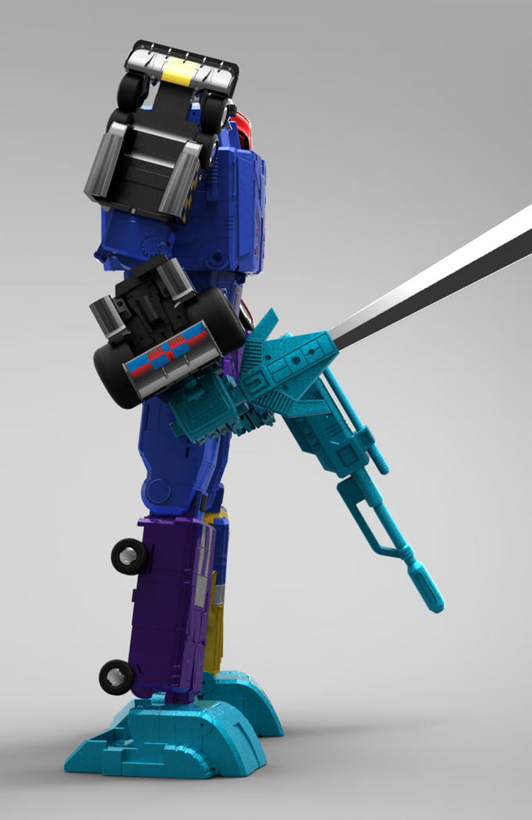 Premium X-Transbots MX-12BG2 Gravestone Trailer | Bombusbee